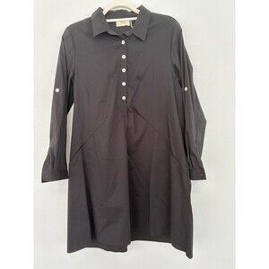 INAE Collection women's tab sleeve dress with pockets sz Small